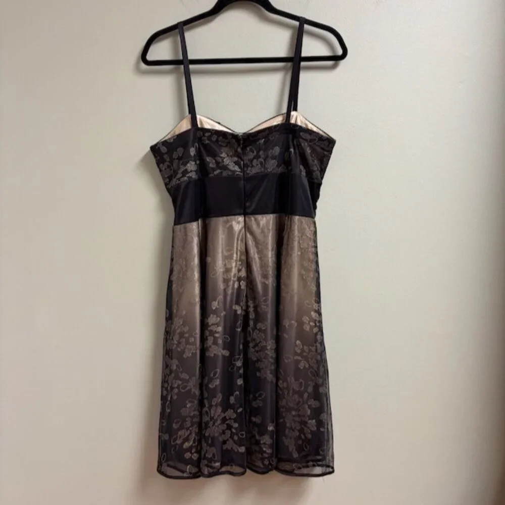 R&M Richards Women Y2K Babydoll Whimsigoth Dress Size 14 Holiday Going Out Party